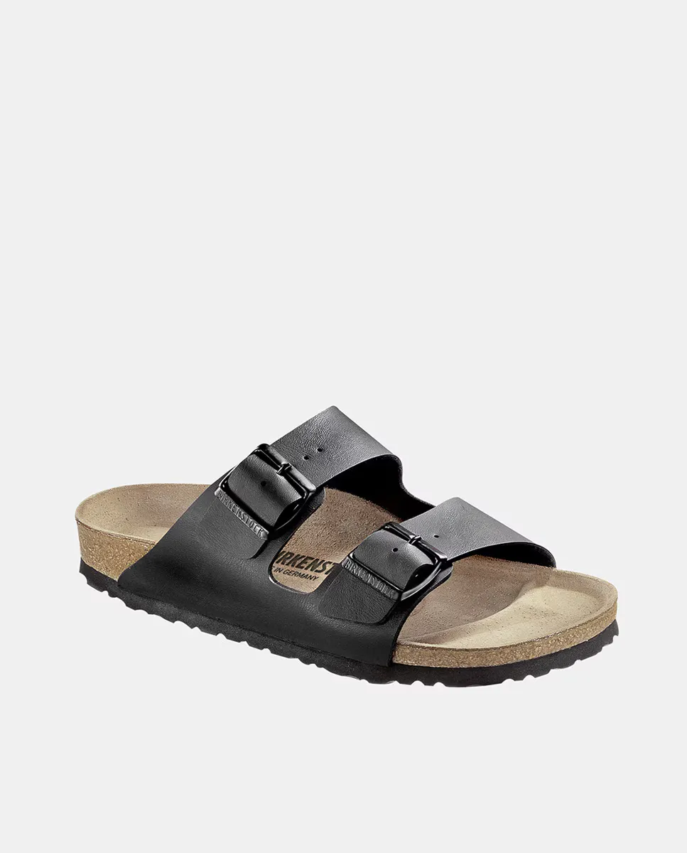 

Мужские сандалии черного цвета с застежкой-пряжкой Birkenstock, черный