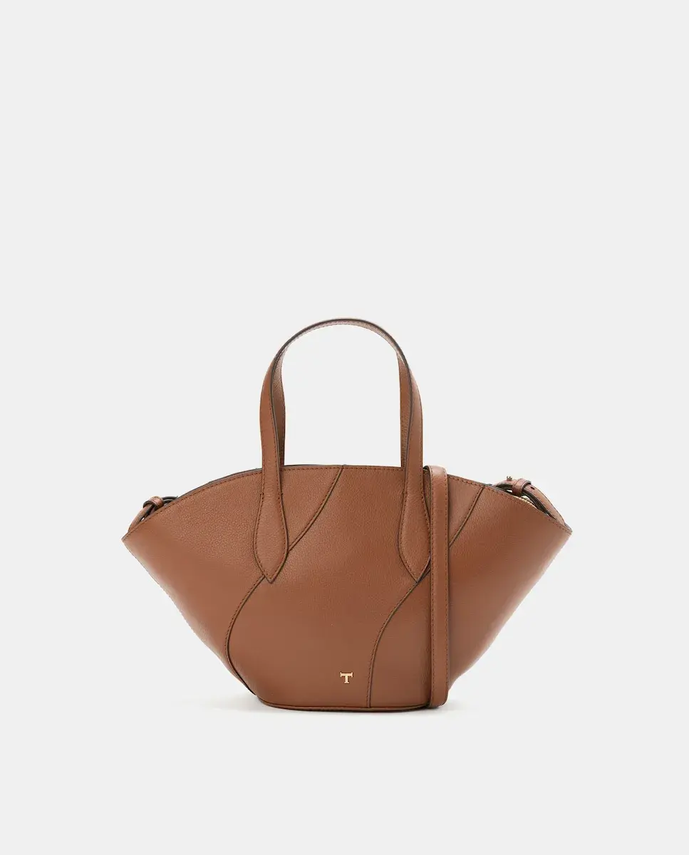 

Сумка через плечо в форме веера с двумя ручками Latouche, черный