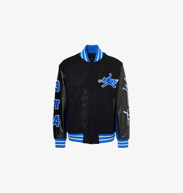 

Куртка свободного кроя из смеси шерсти Awake ny x jordan varsity brand-patches Awake Ny, черный