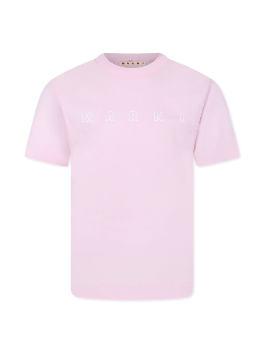 

Футболка с логотипом Marni Kids, розовый