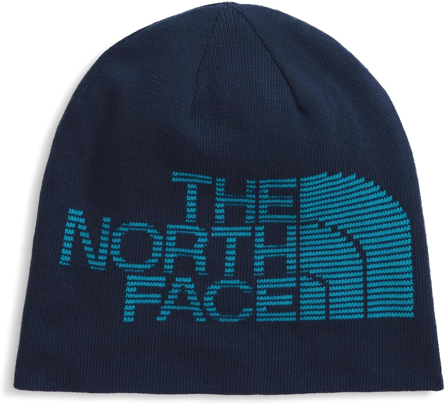 

The North Face Unisex-Adult Reversible Highline Beanie | Классический крой, двусторонняя зимняя шапка для мужчин и женщин, Oversized Logo, Summit Navy/Dusk Blue