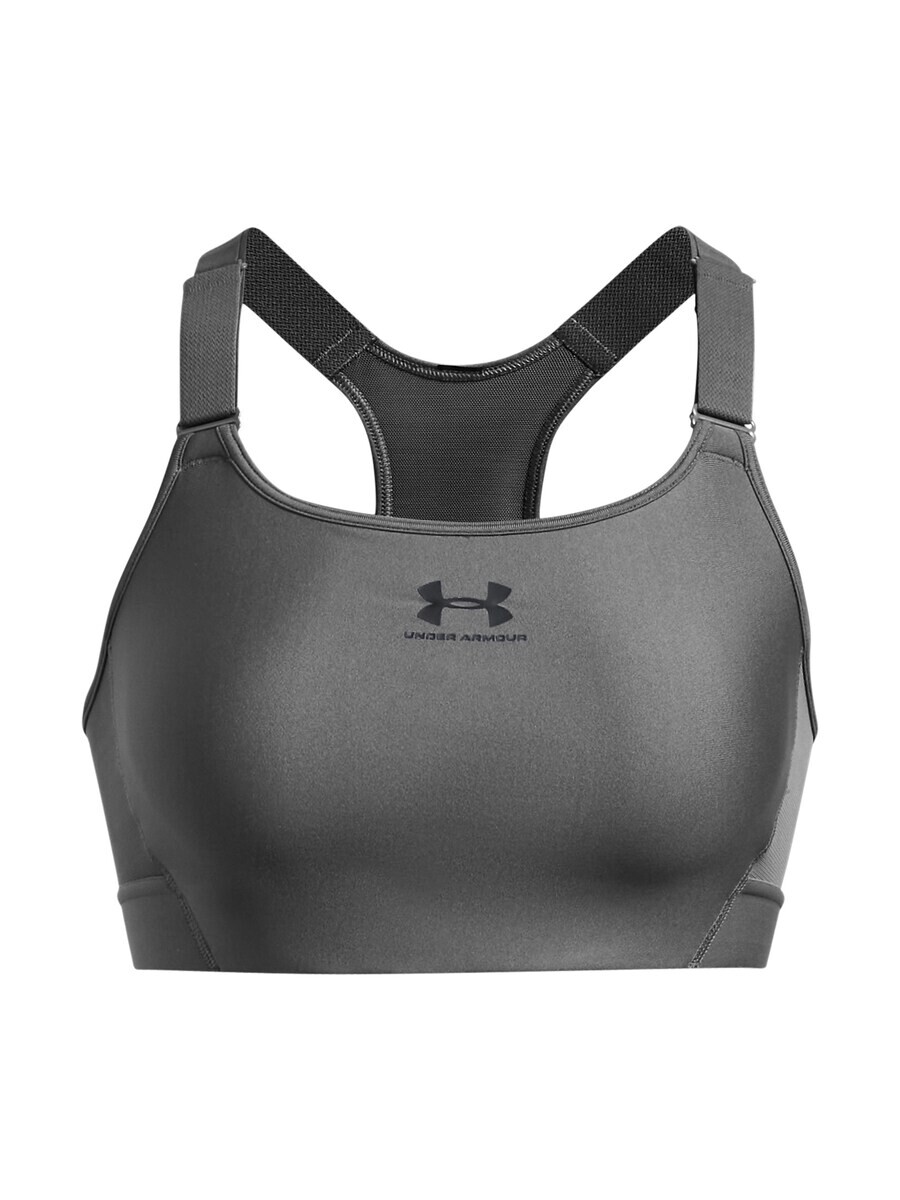 

Толстовка с капюшоном на молнии UNDER ARMOUR Bralette Zip-Up Hoodie HeatGear High, серый