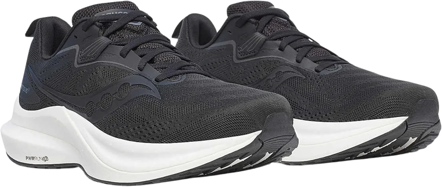 Кроссовки Saucony Tempus 2 для мужчин, черно-белый — фото 3