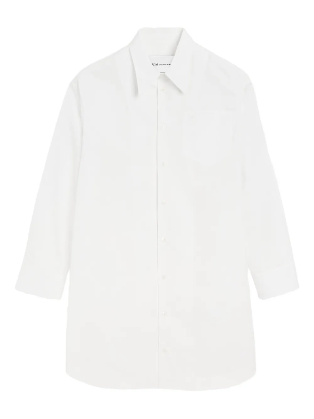 

Рубашка с монограммой Ami De Coeur Ami Paris, белый