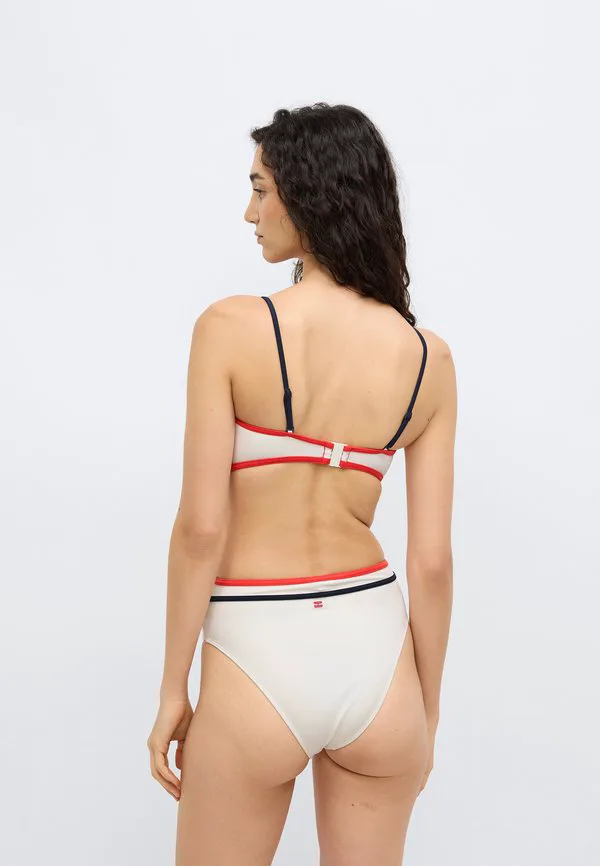 Классический бикини-топ с фирменной отделкой. Tommy Hilfiger, Ecru — фото 4