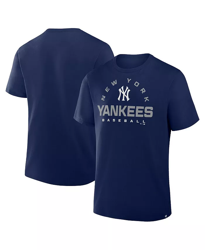 

Мужская футболка New York Yankees Clubhouse Legacy Primary Play в темно-синем цвете Fanatics