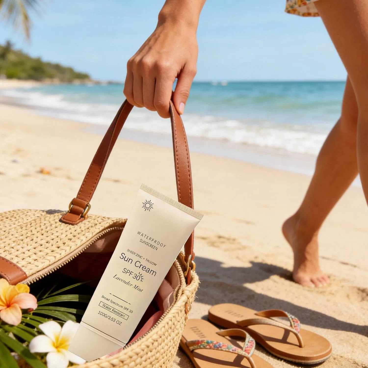 Солнцезащитный крем SPF30 для тела 100 г Generisch — фото 2