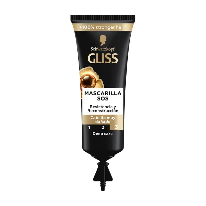 

Маска для волос mini mascarilla ultimate repair Gliss, объем 15 мл