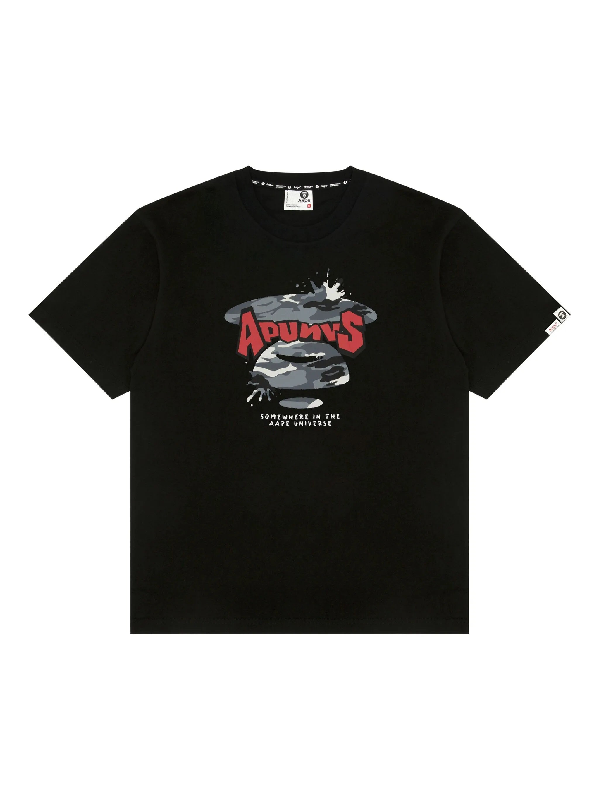 

Футболка с принтом Aape-head Aape By A Bathing Ape, черный