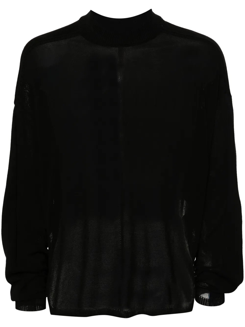 

Джемпер тонкой вязки Rick Owens, черный