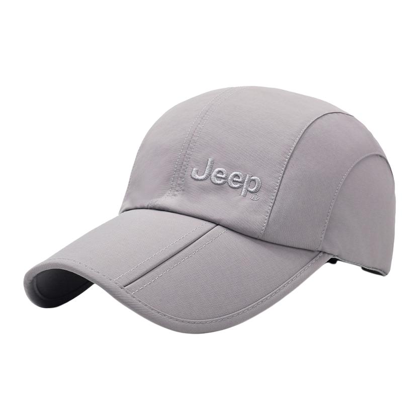 

Бейсболка из полиэстера Unisex Jeep, светло-cloud серый