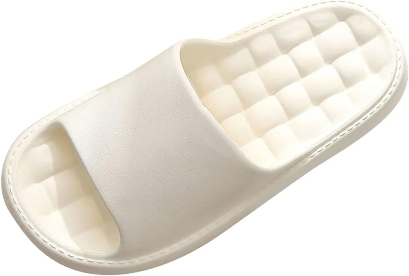 Высококачественные мужские шлепанцы с массажными подушечками Generic, белый