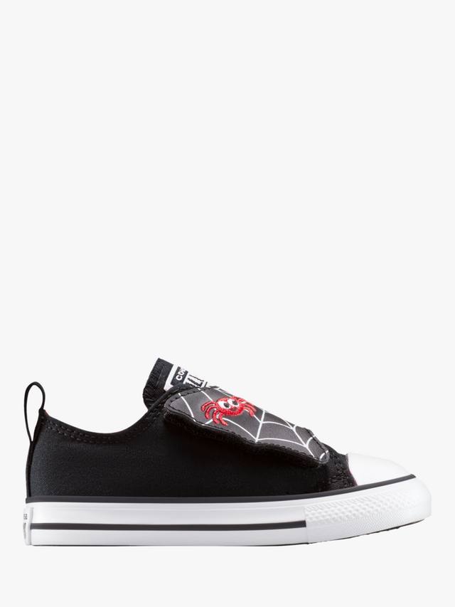 

Детские кроссовки Chuck Taylor с паутинкой на шнуровке Converse, Black/White/Red