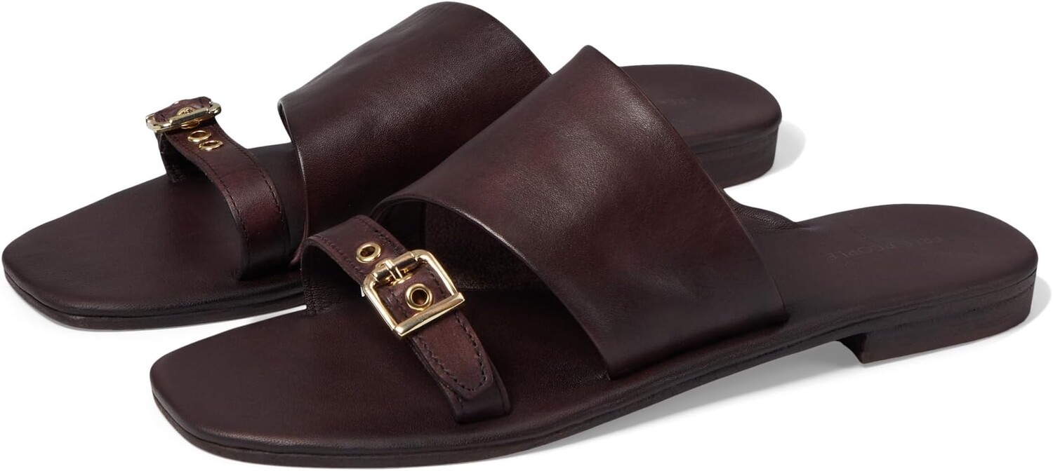 

Сандалии Free People Mila Minimal Flat Sandal, коричневый