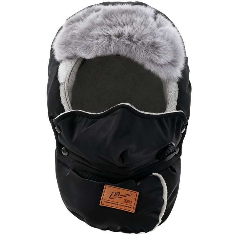 

Мужская шапка из полиэстера WARRIOR, черный goggles