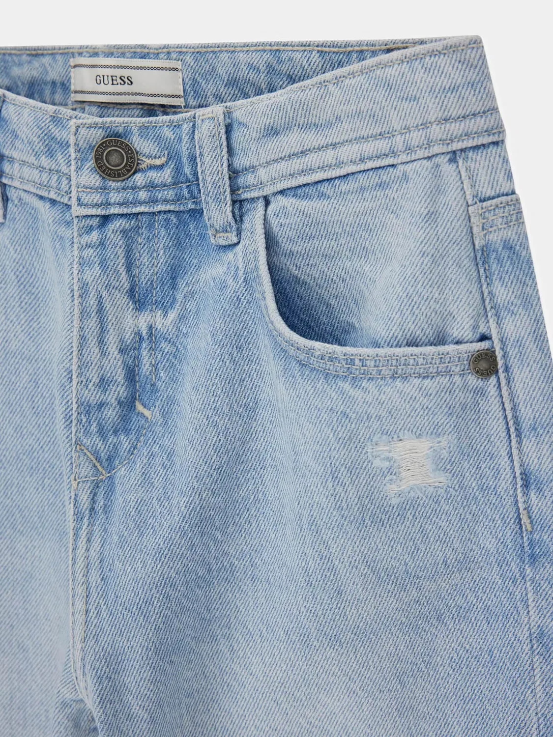 Обычные джинсы Guess, Light Blue — фото 3