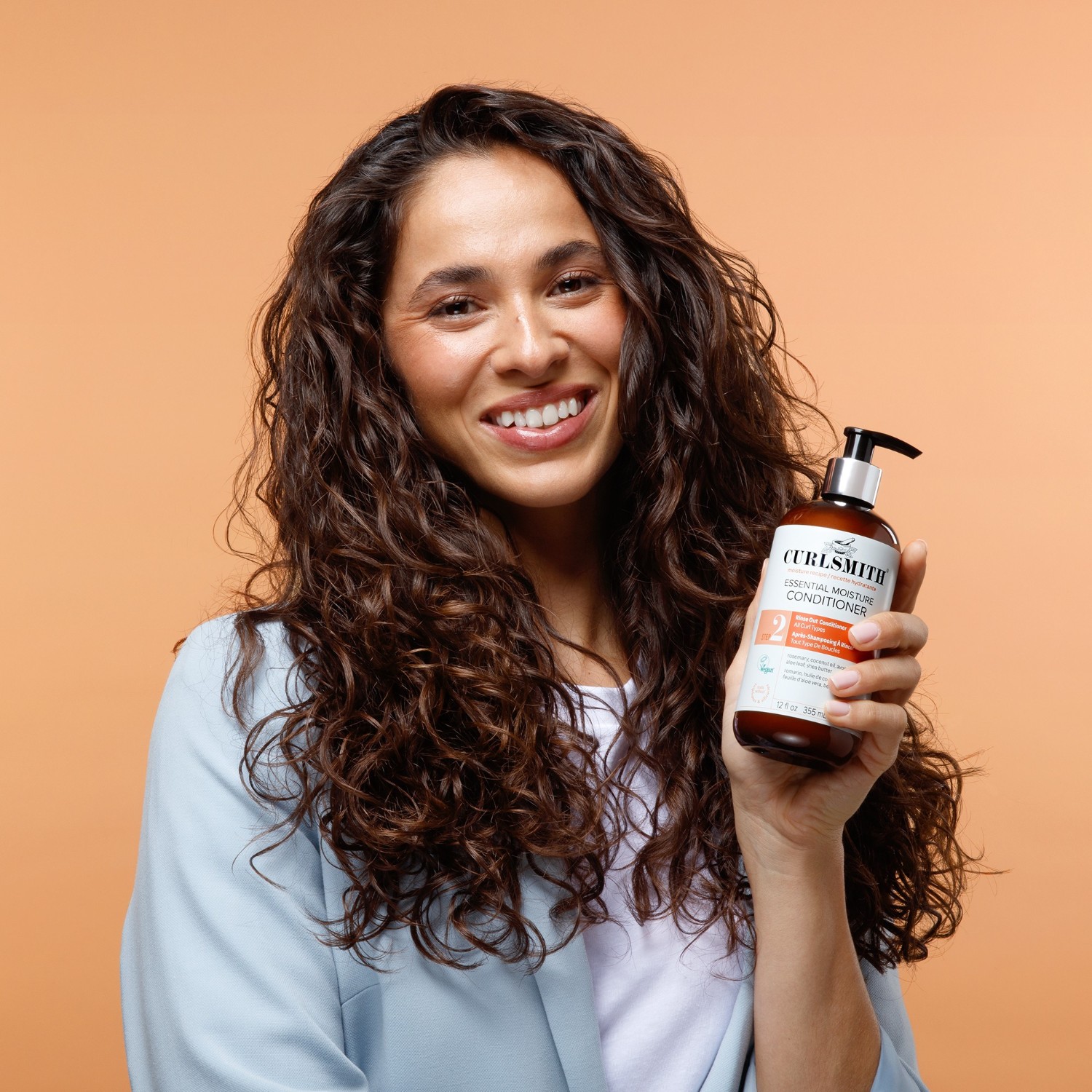 Кондиционер для волос hydrating care Curlsmith, объем 355 мл — фото 4