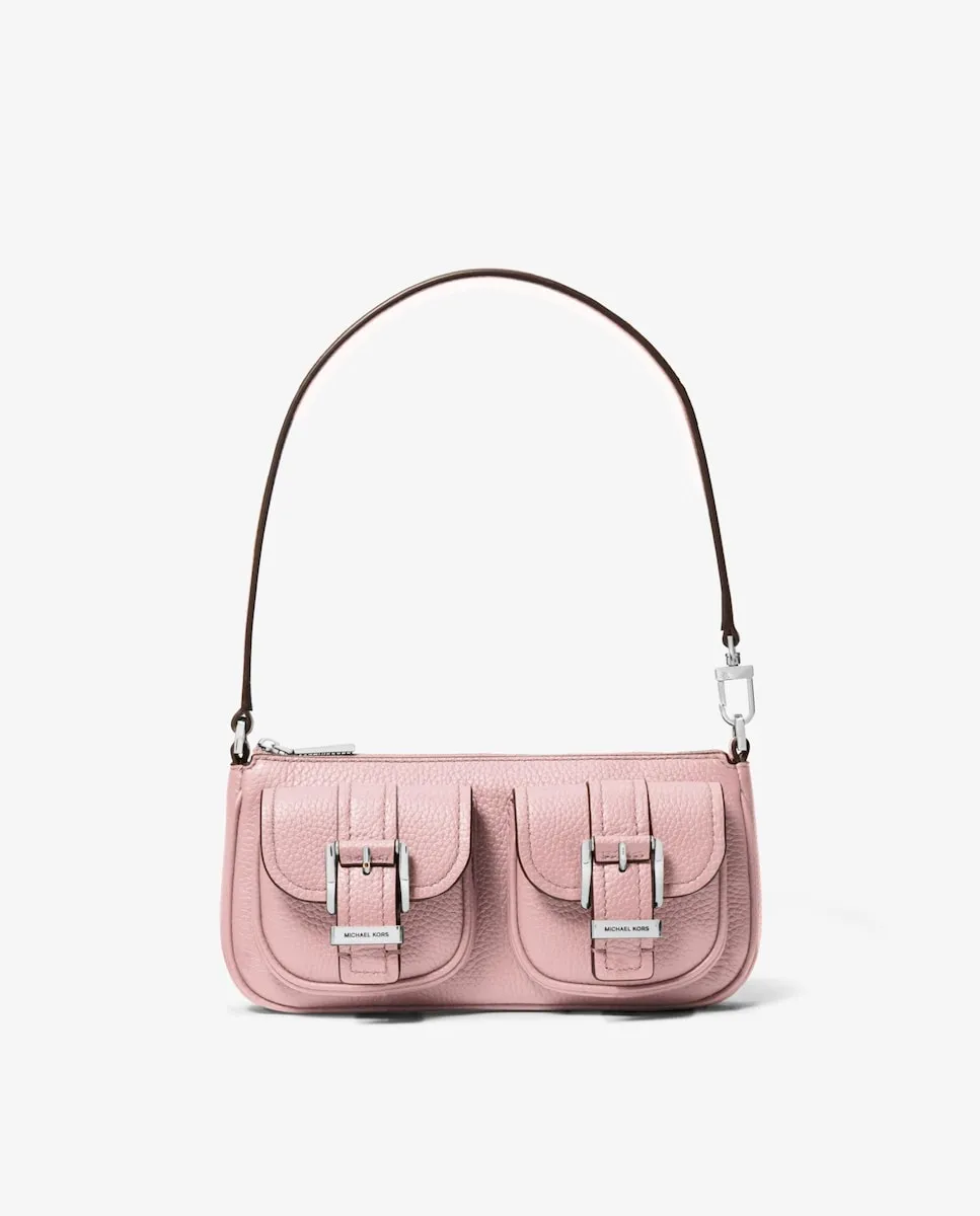 

Сумка-кошелек через плечо из кожи Zoe Michael Michael Kors, розовый