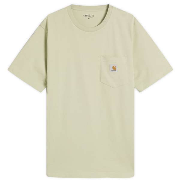 

Футболка с карманом Carhartt Wip, цвет pale olive