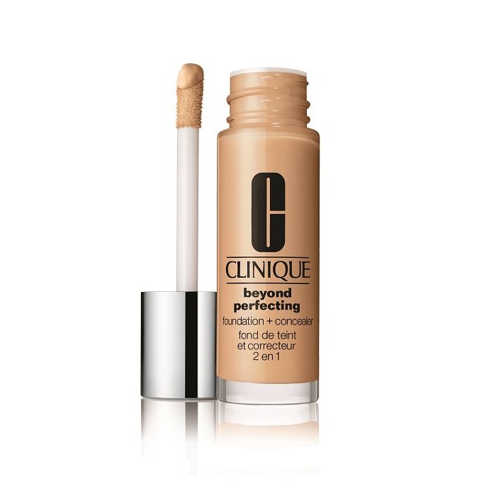 

Тональный крем + консилер beyond perfecting foundation+concealer Clinique, цвет 6.5 buttermilk, 30 мл