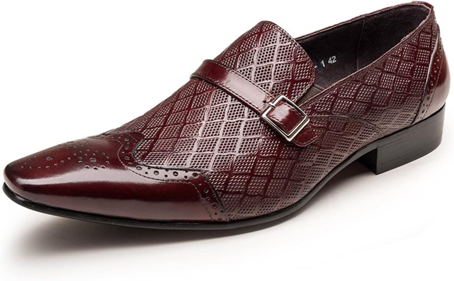 

Мужские кожаные лоферы CHUUMEE с подкладкой, красный