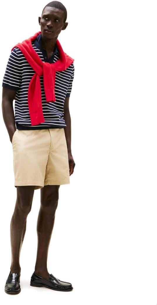 Мужские шорты Tommy Hilfiger Regular Fit из хлопка Mercer длиной 7 дюймов, Sandalwood — фото 3