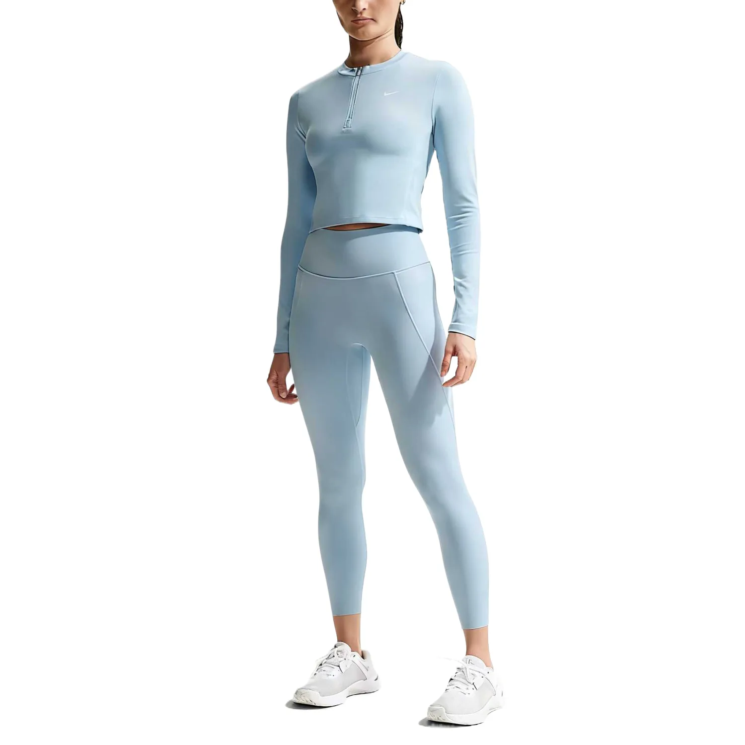 Брюки женские Universa Sports Nike, Celestial Stone Blue/Chambray/Work Blue — фото 3