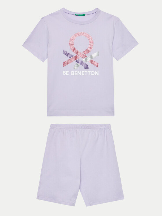 

Пижама стандартного кроя United Colors Of Benetton, фиолетовый