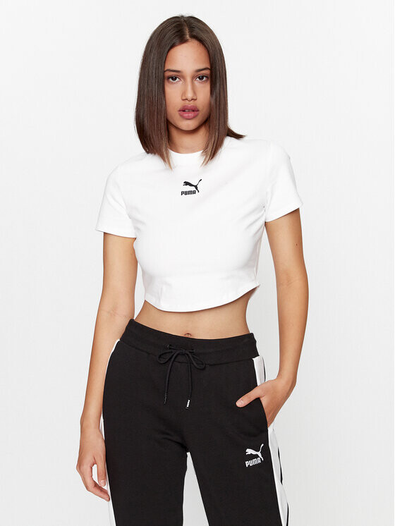 

Футболка узкого кроя Puma, белый