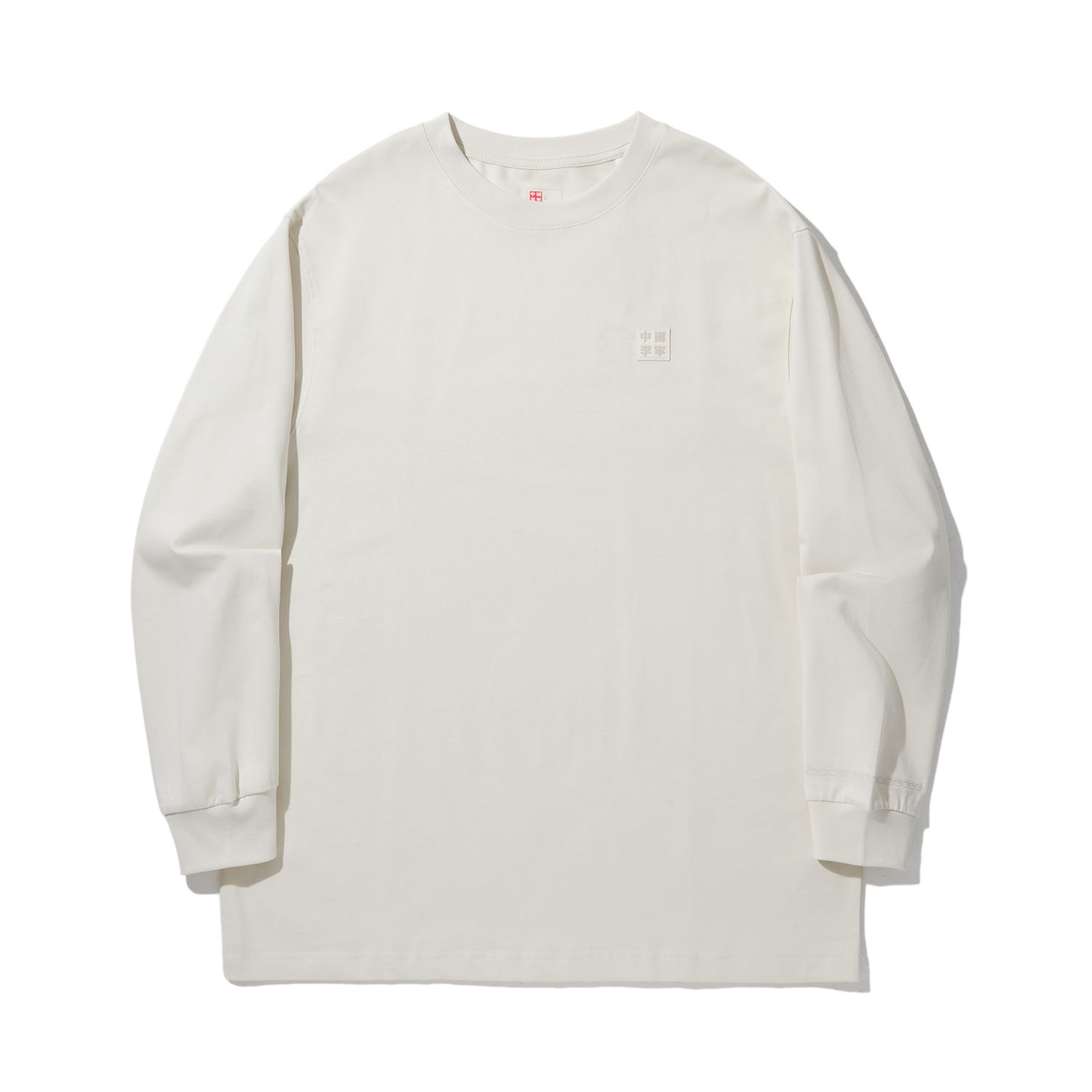 

Толстовка LiNing Vital Series унисекс жемчужно-белого цвета