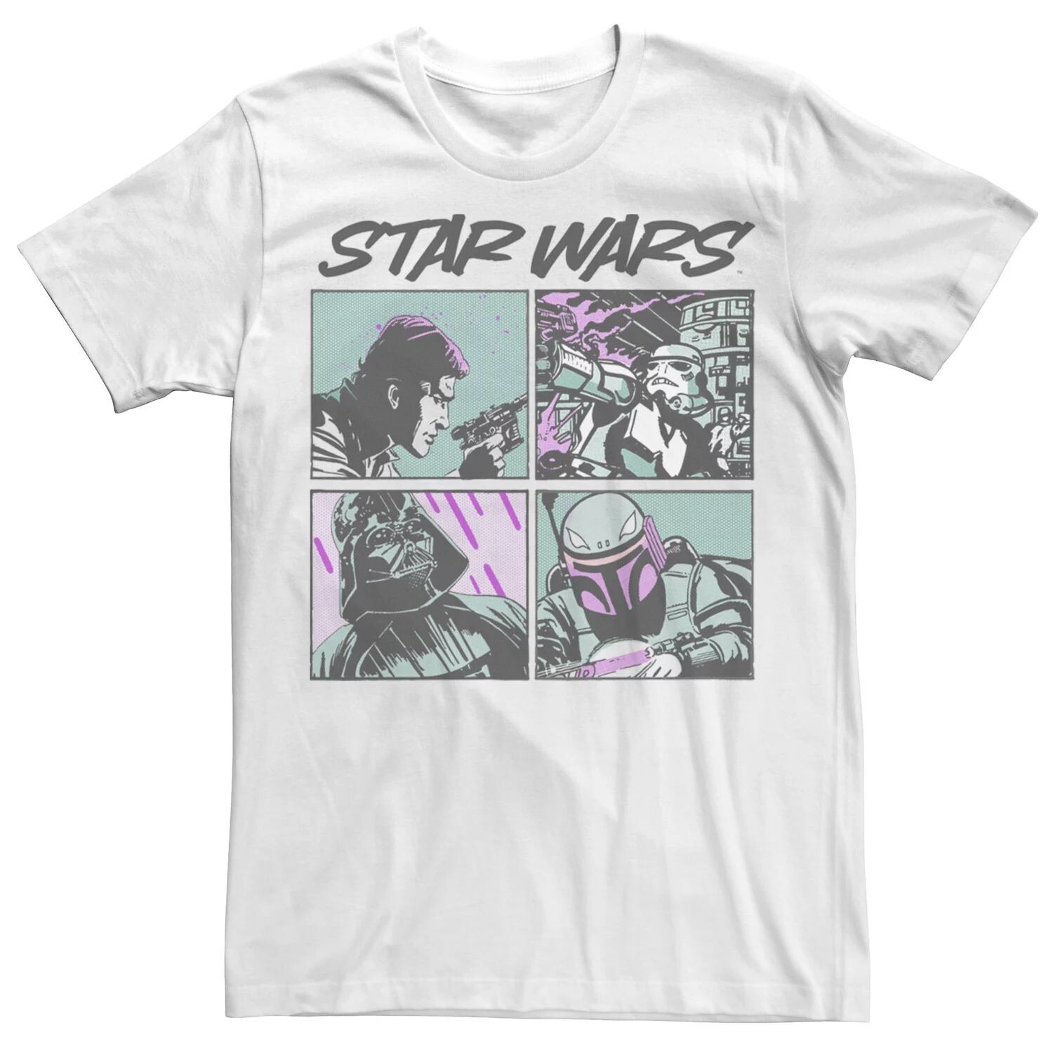 

Мужская футболка с комиксами Pop Boxes Star Wars