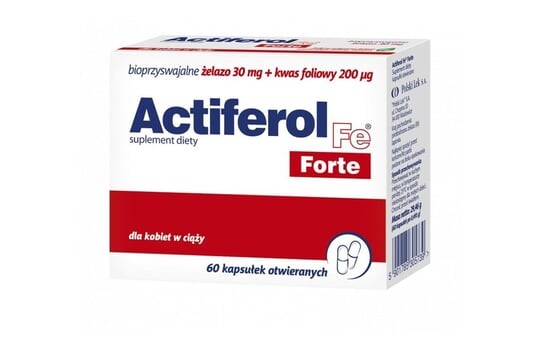 

Актиферол Фе Форте, Добавка , 60 капсул Polski Lek