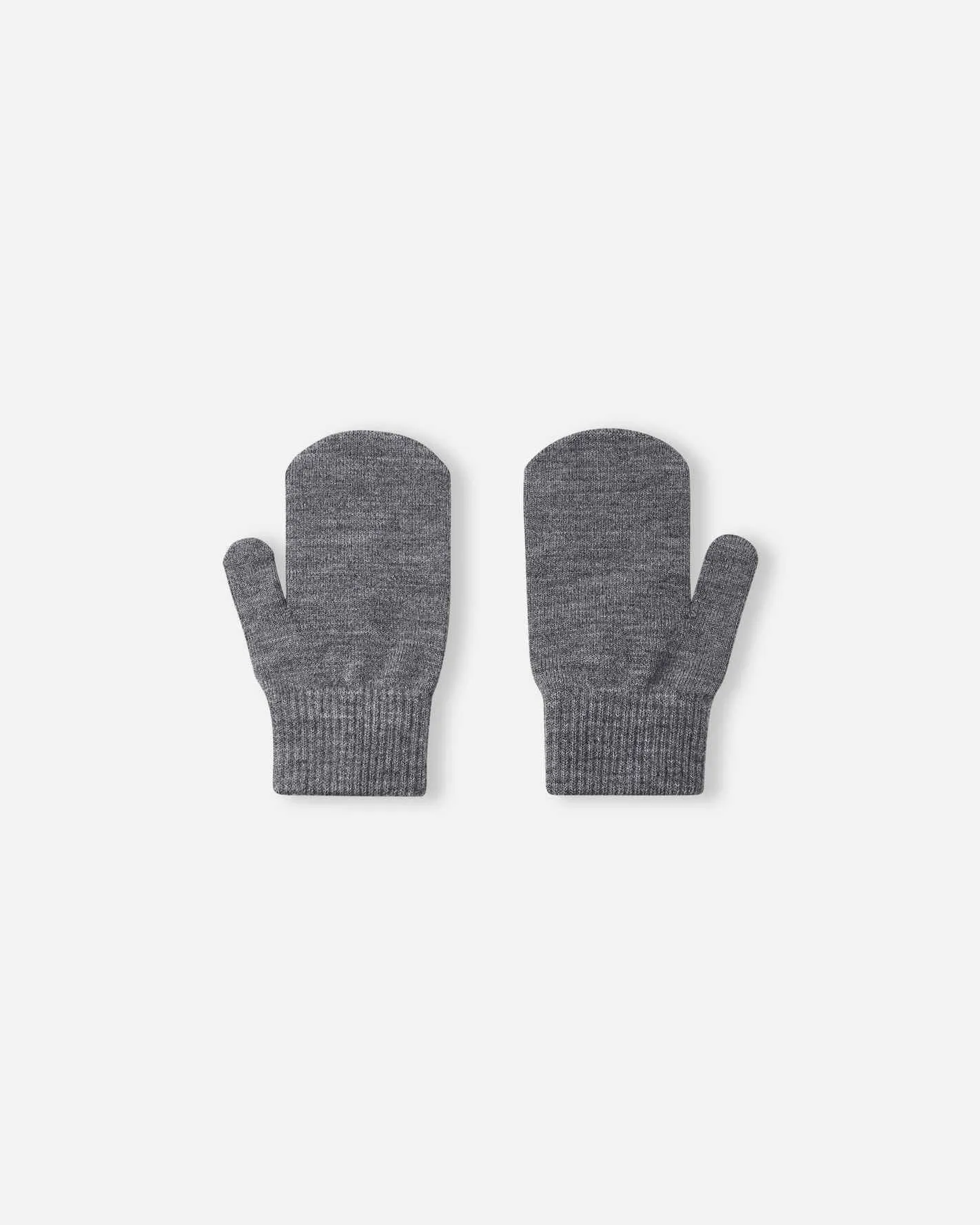 

Детские вязаные варежки Sumppu Reima, цвет Melange Grey