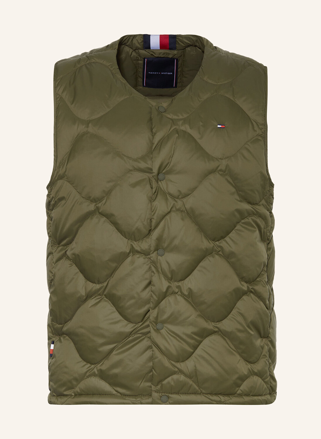 

Пуховой жилет Tommy Hilfiger, хаки