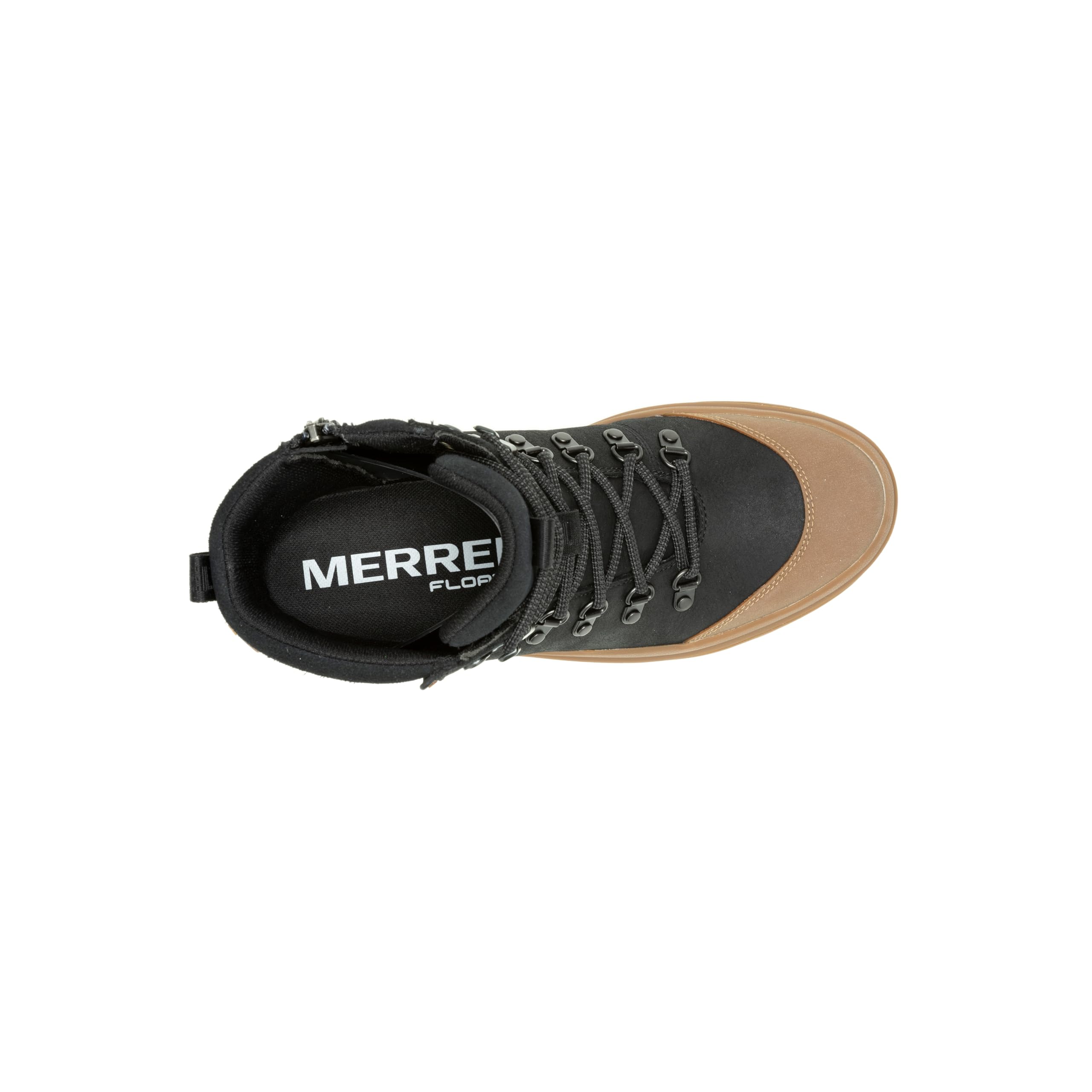 Ботинки женские Merrell Harper водонепроницаемые с резиновой подошвой, черный — фото 2