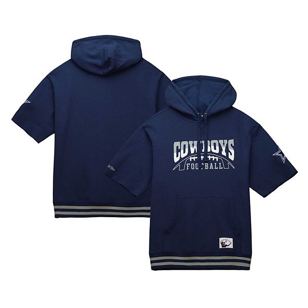 

Мужской синий худи Dallas Cowboys для разминки Mitchell & Ness