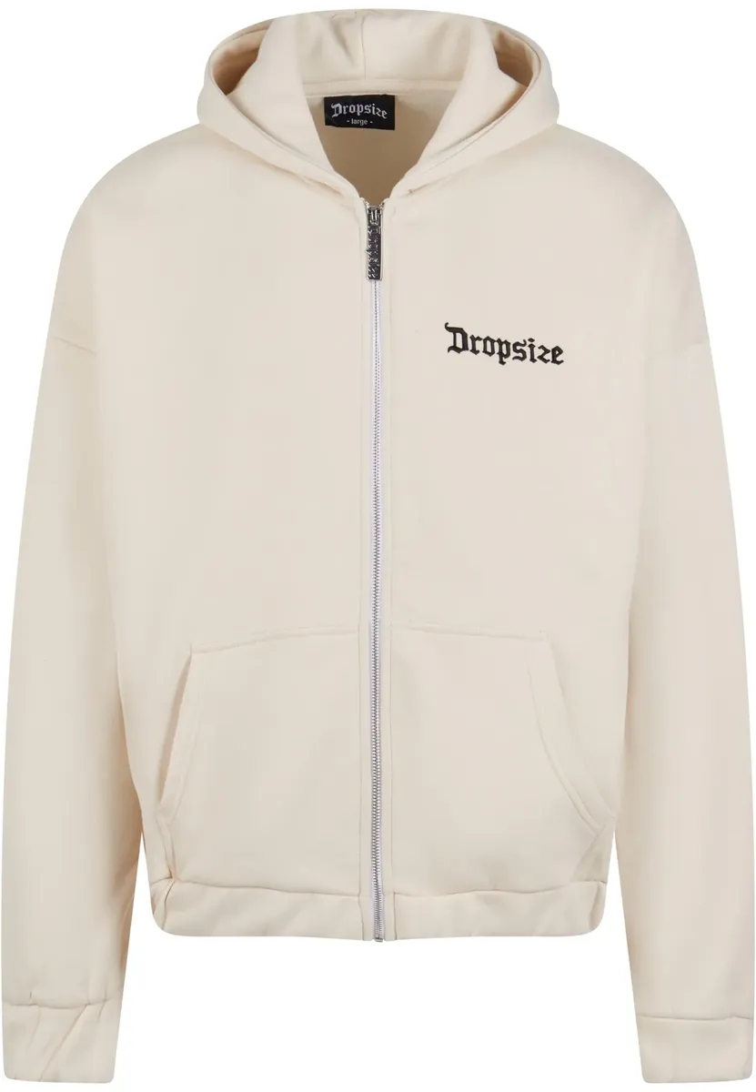 

Толстовка Dropsize "Мужская сверхтяжелая толстовка с капюшоном на молнии Dropsize ", цвет Coconutmilk