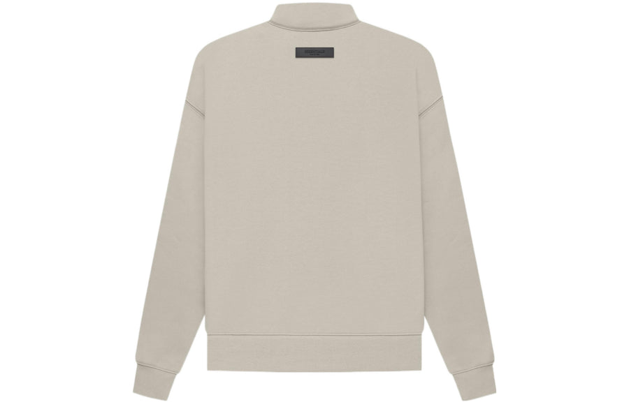 Худи Fear of God Essentials SS22 Essentials Mockneck Smoke, серый — фото 3