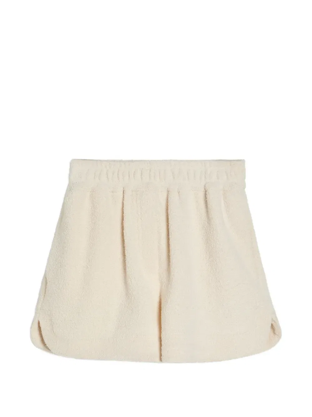 Фактурные шорты Brunello Cucinelli Kids, бежевый