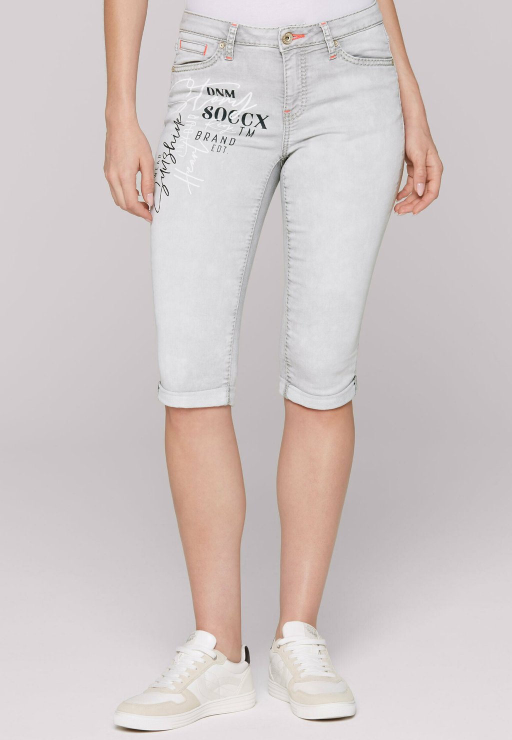 

Шорты REGULAR FIT Soccx, светло-серый