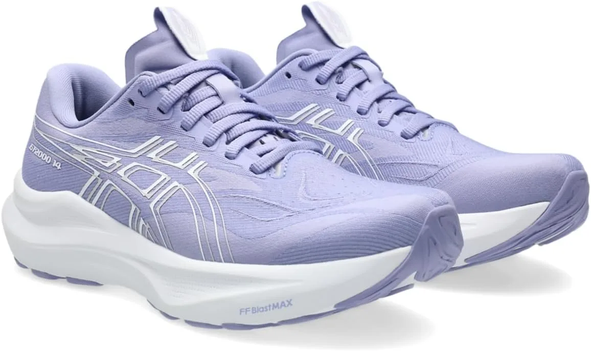 Кроссовки ASICS GT-2000 14 Whisper Green/Monument Blue, белый — фото 2