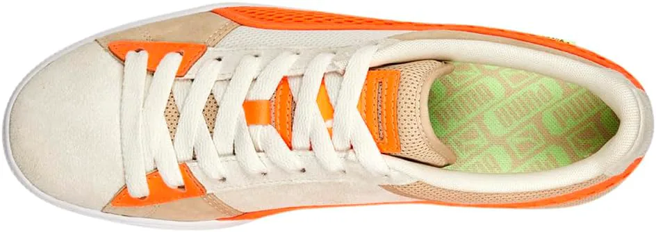 Мужские замшевые кроссовки PUMA с застежкой-шнуровкой и рюкзаком, повседневные - оранжевые, оранжевый — фото 4