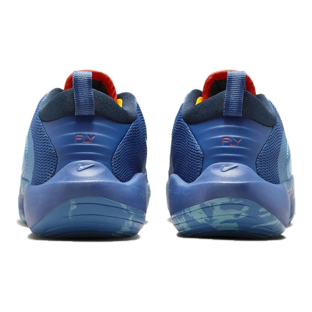 Детские баскетбольные кроссовки ISOFLY GS Low-top Blue Nike, синий — фото 4