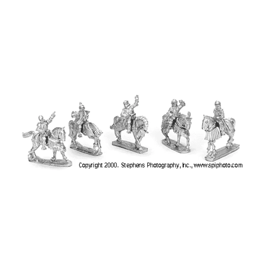 

Конное командование с личностями, Middle Ages - War of the Roses (25mm)