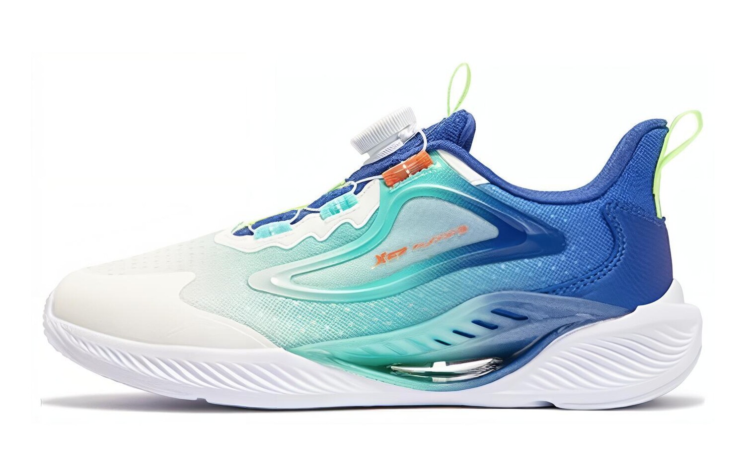 

Детские кроссовки GS Low-top бирюзовые Xtep, синий