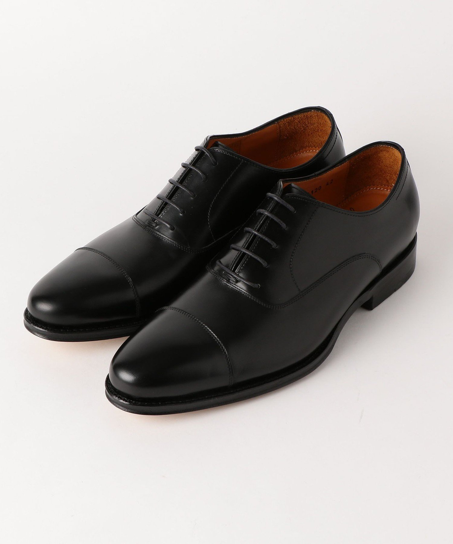 Туфли с закрытым носком и пятью люверсами UNITED ARROWS green label relaxing, BLACK — фото 2