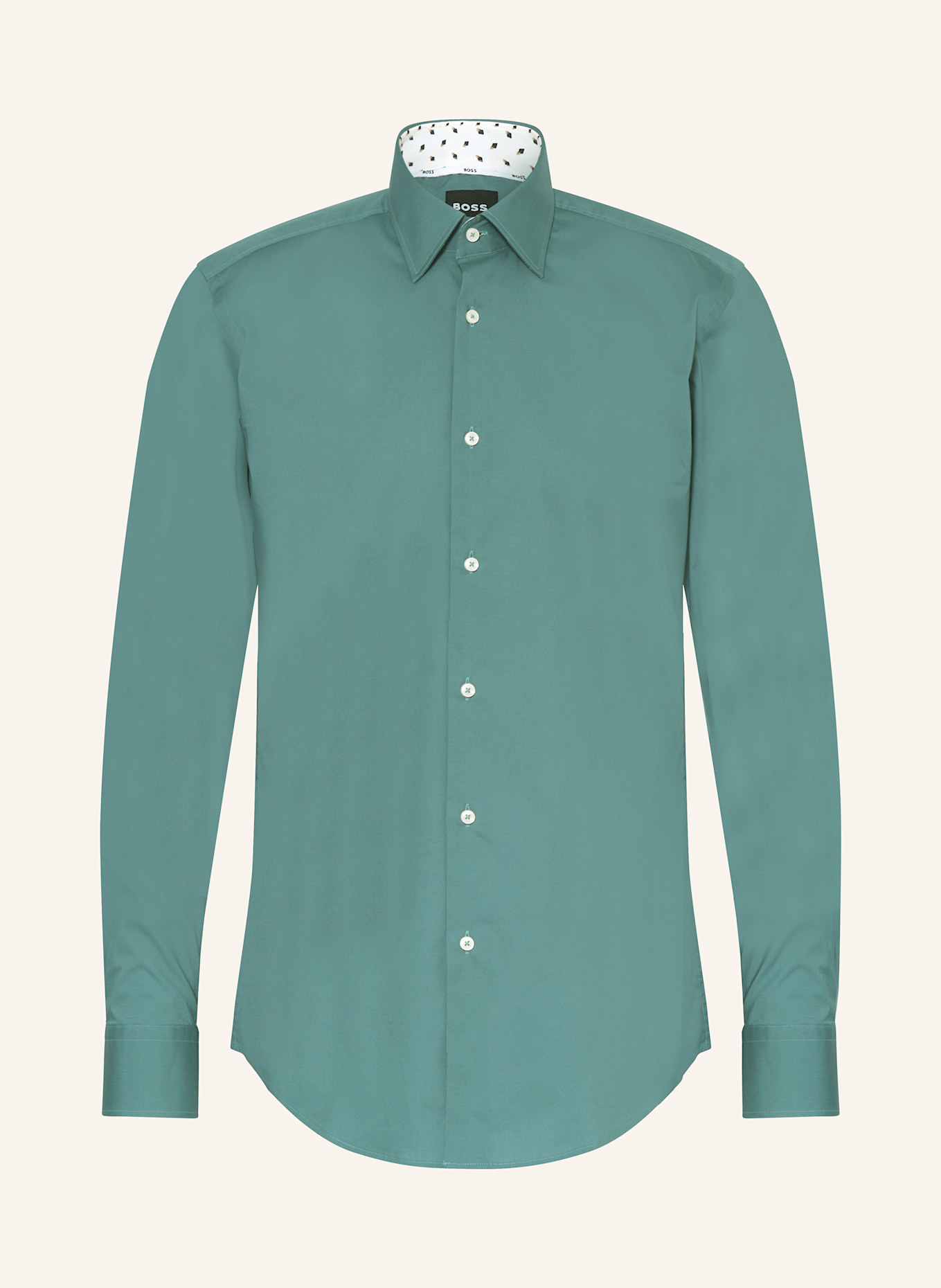 

Рубашка Hank slim fit Boss, синий