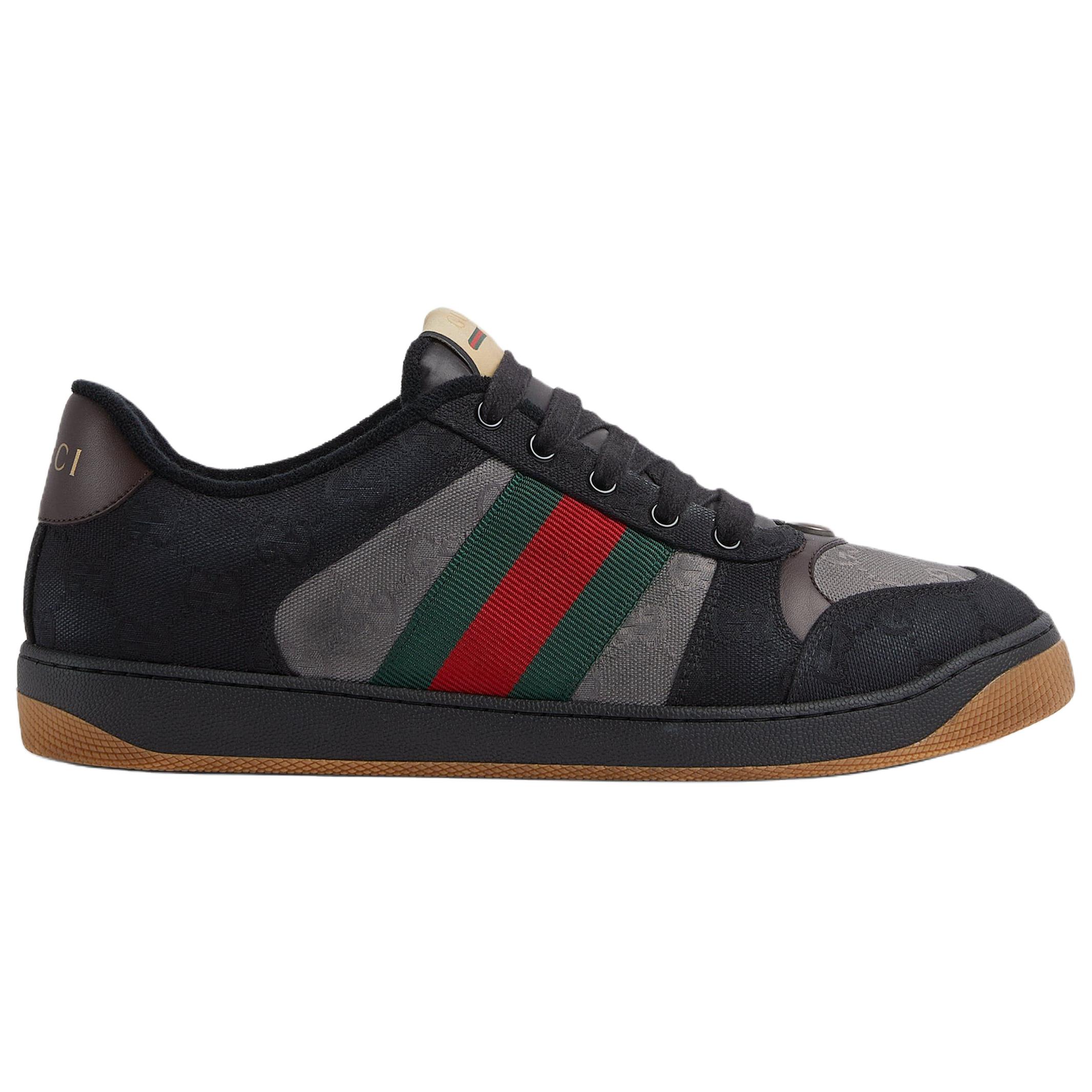 GUCCI Скейтерские кроссовки Low top мужские Black — фото 3