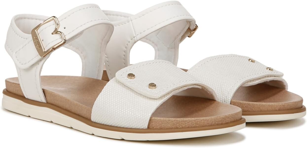 Сандалии Dr. Scholl's Nicely Sun Flat Sandal, цвет Off White