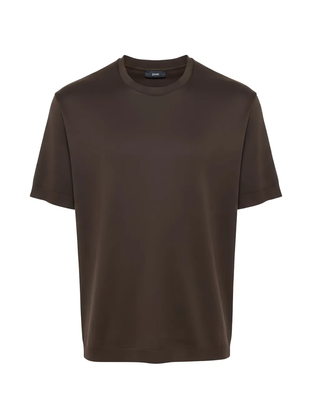 

Футболка с круглым вырезом Herno, коричневый